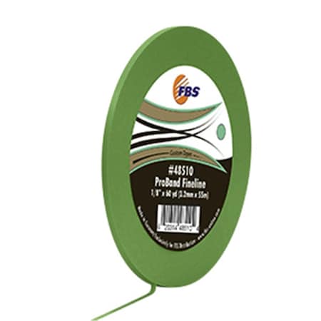 Fbs Distribution 0.12 in. x 60 yards ProBand Green Fine Line Tape FBS-48510